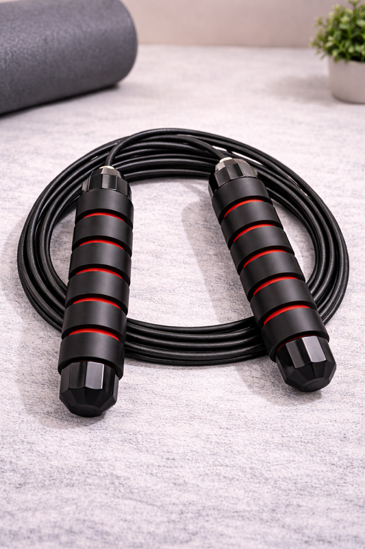 CUERDA DE SALTO PROFESIONAL DE ALTA VELOCIDAD CON RODAMIENTOS